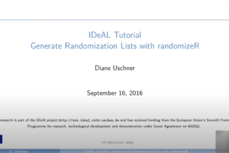 Generate Randomization Sequences for a Clinical Trial with randomizeR R Package